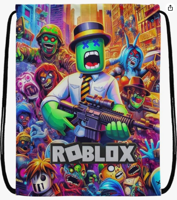 "Bolsa de cordón de Roblox 2025: lleva tus ítems IRL como si fueran un inventario épico"